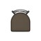 Holland Bar Stool Co 25" Swivel Counter Stool, Pewter Finish, Canter Earth Seat 82025PW006 - alternate 2